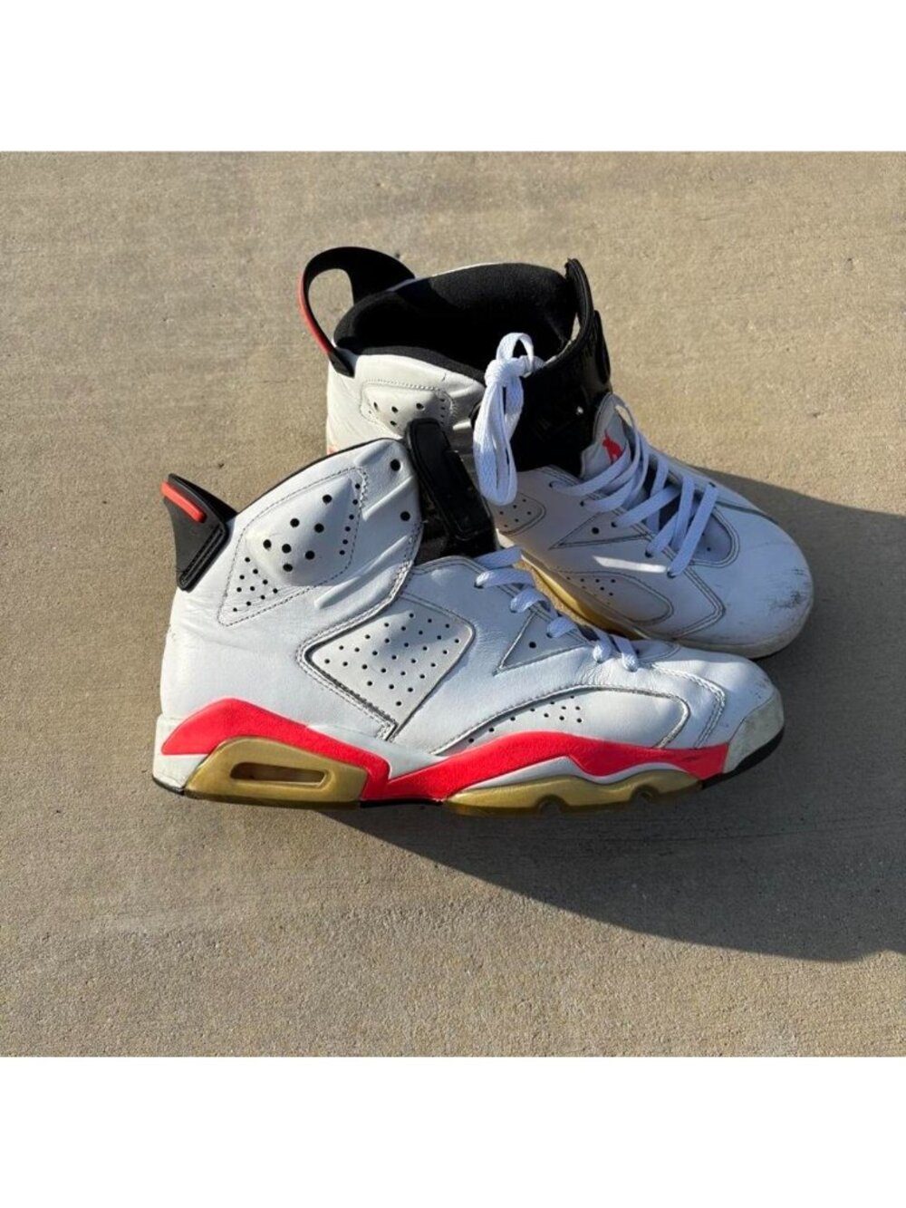 Jordan 6 Retro White Infrared Size 8